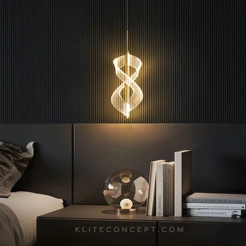 Löffel Double S - Gold Pendant Light