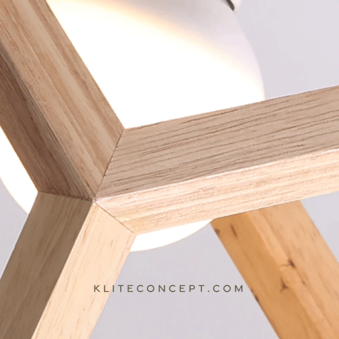 CUBO WOOD PENDANT