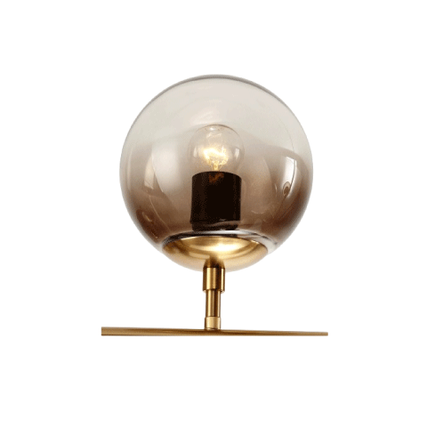 COLL- Glass Ball Collinear Pendant Light