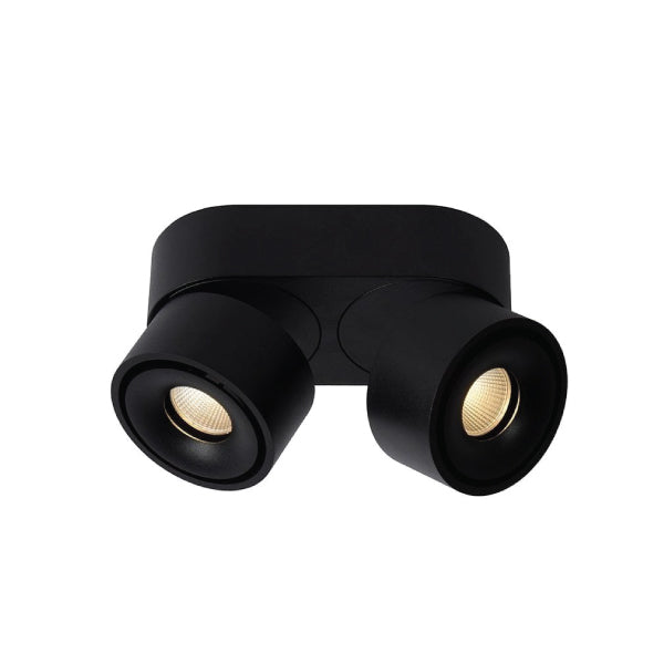 Halo Duo Black LED Spotlight