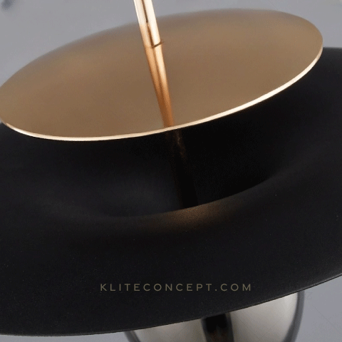 STER - Matt Black LED Pendant Lamp