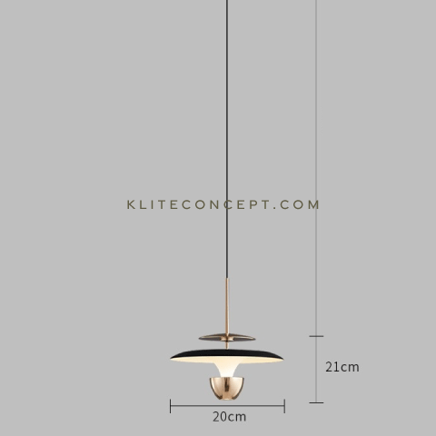STER - Gold Holder Contemporary LED Lamp