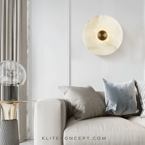 LEMI - Lime Stone Wall Light