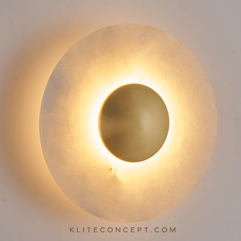 LEMI - Lime Stone Wall Light