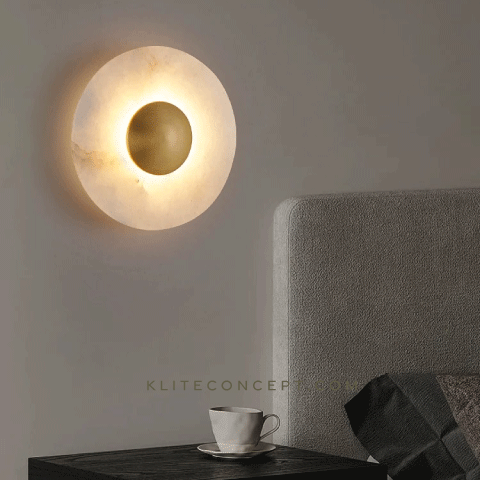 LEMI - Lime Stone Wall Light