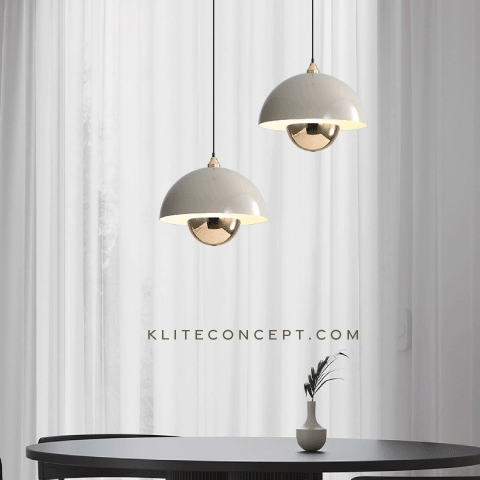 The Globe I - Cream Pendant Lamp