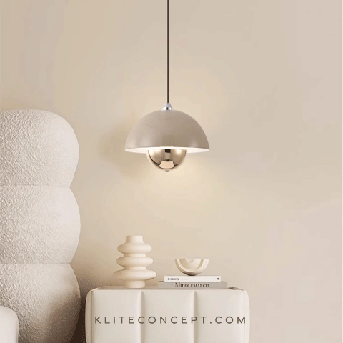 The Globe I - Cream Pendant Lamp
