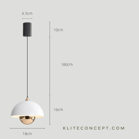 The Globe I - White LED Pendant Lamp