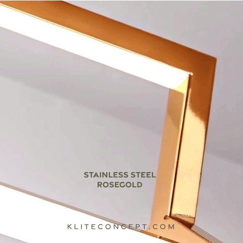 Tràpez - Rose Gold LED Pendant LAMP