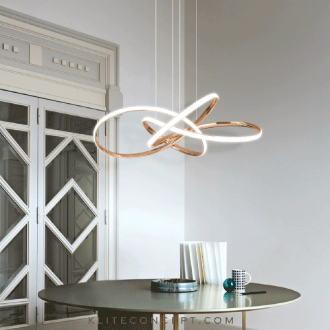 Rauté - Rose Gold Pendant Lamp
