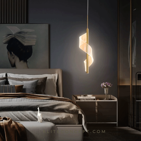 Löffel S - Gold Pendant Light
