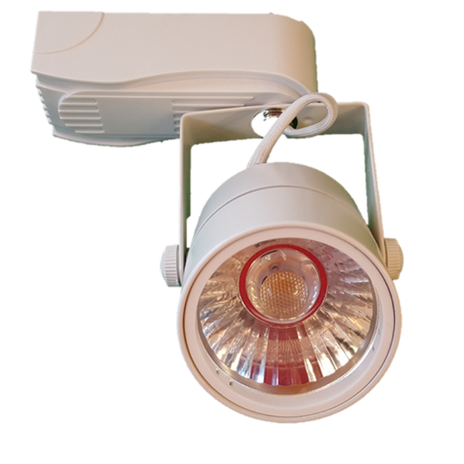 Roundy LED Track Light in White