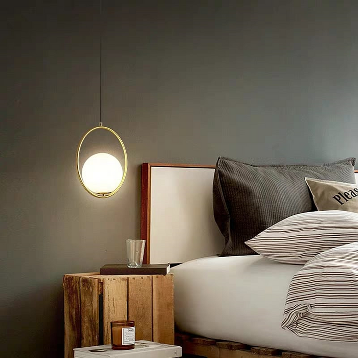 Meson Glass Ball Hanging Light