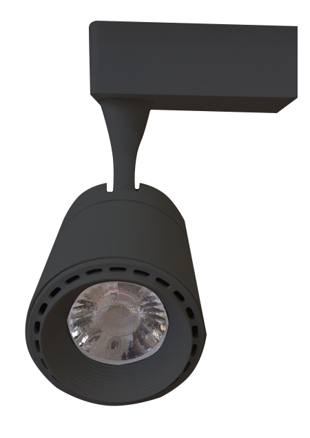 Bross LED Track Light in Black