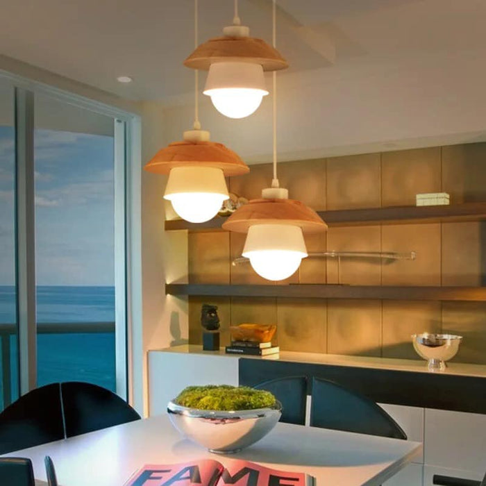 SCANDINAVIAN GEOMETRIC PENDANT LAMP
