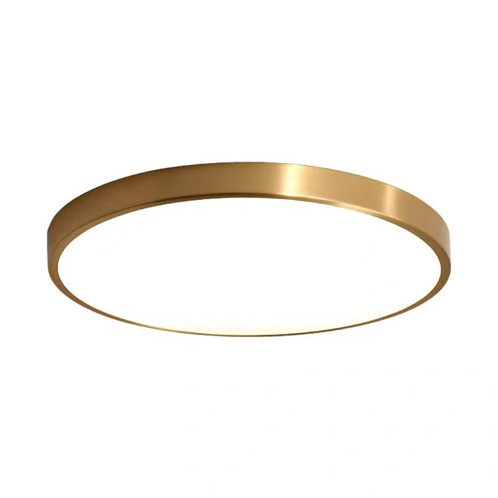 Modern Ultra Slim Bronze Ceiling Light
