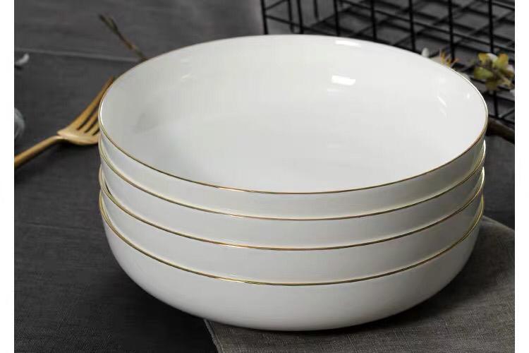 Gold Rim Plate