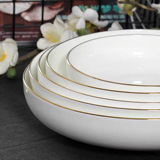 Gold Rim Plate