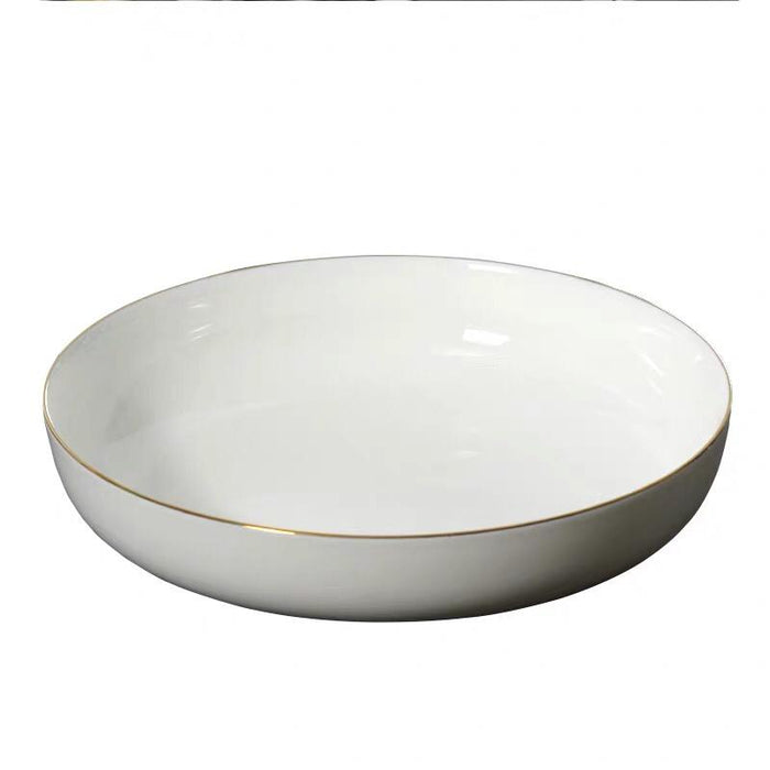 Gold Rim Plate