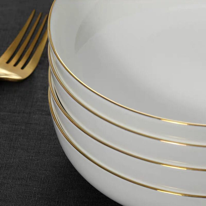 Gold Rim Plate
