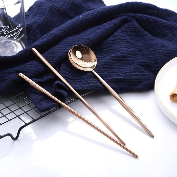 Gold Cutlery Set