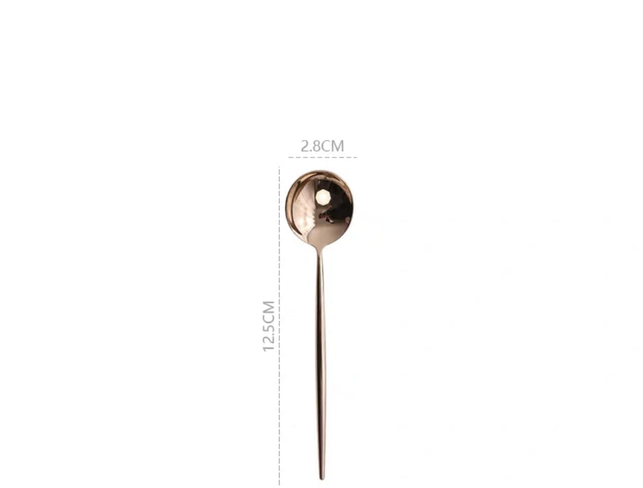 RoseGold Cutlery Set