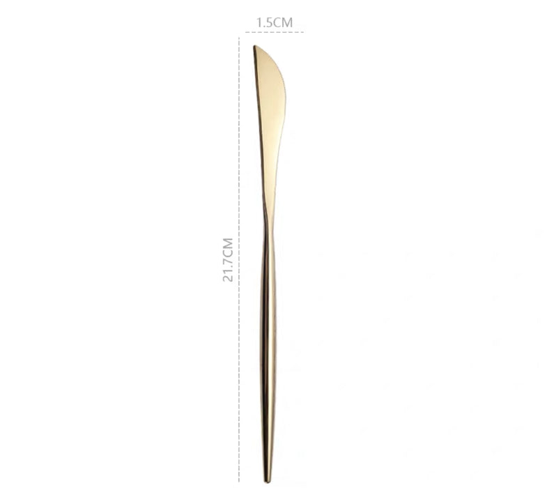 Gold Cutlery Set