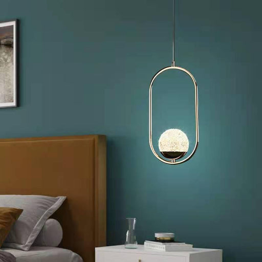 VERRE - Crystal Oval Pendant Light