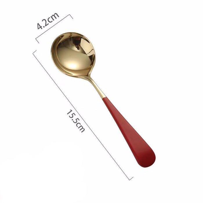Pastel Gold Spoon