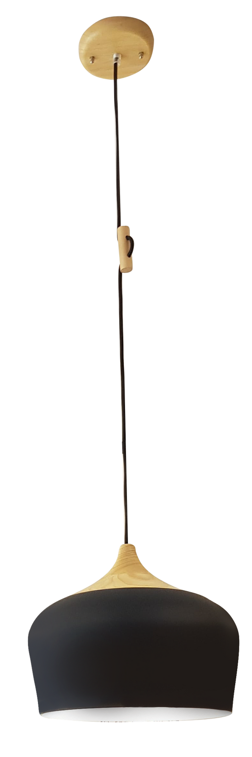 Tear Black Scandinavian Hanging Light