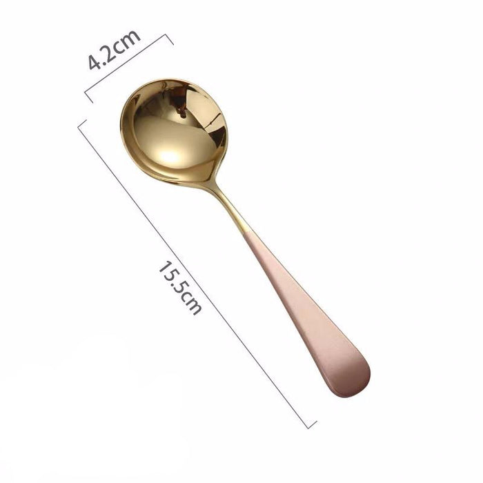 Pastel Gold Spoon
