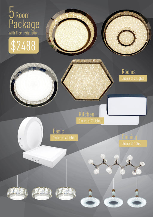 5 Rooms Crystal BTO Packages