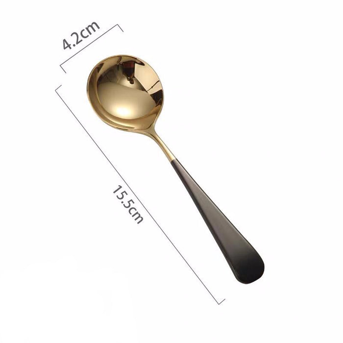 Pastel Gold Spoon