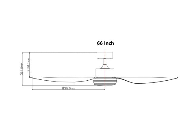 FANCO HELI DC Ceiling Fan