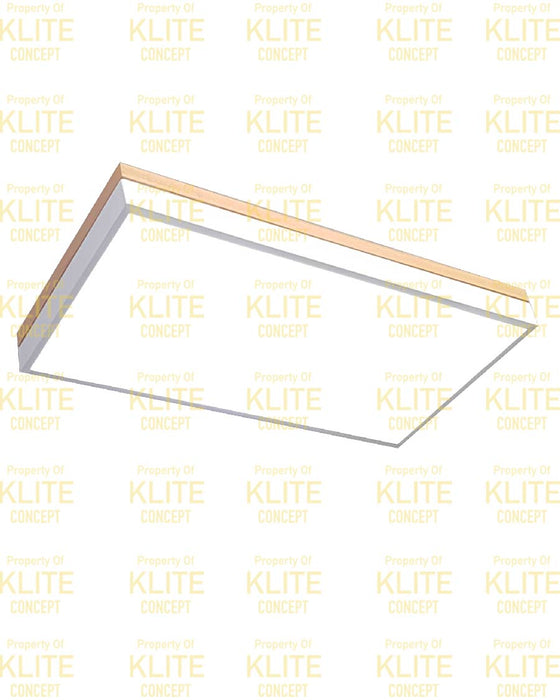 Rectangular Scandinavian Ceiling Light