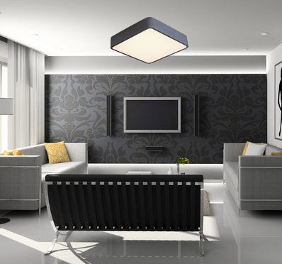 Contemporary Square Ceiling Light