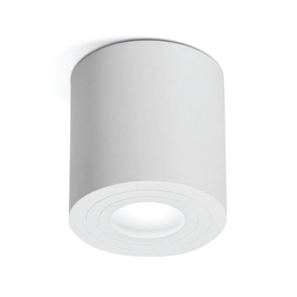 Cylinder Easy Change Ceiling Lamp (White)