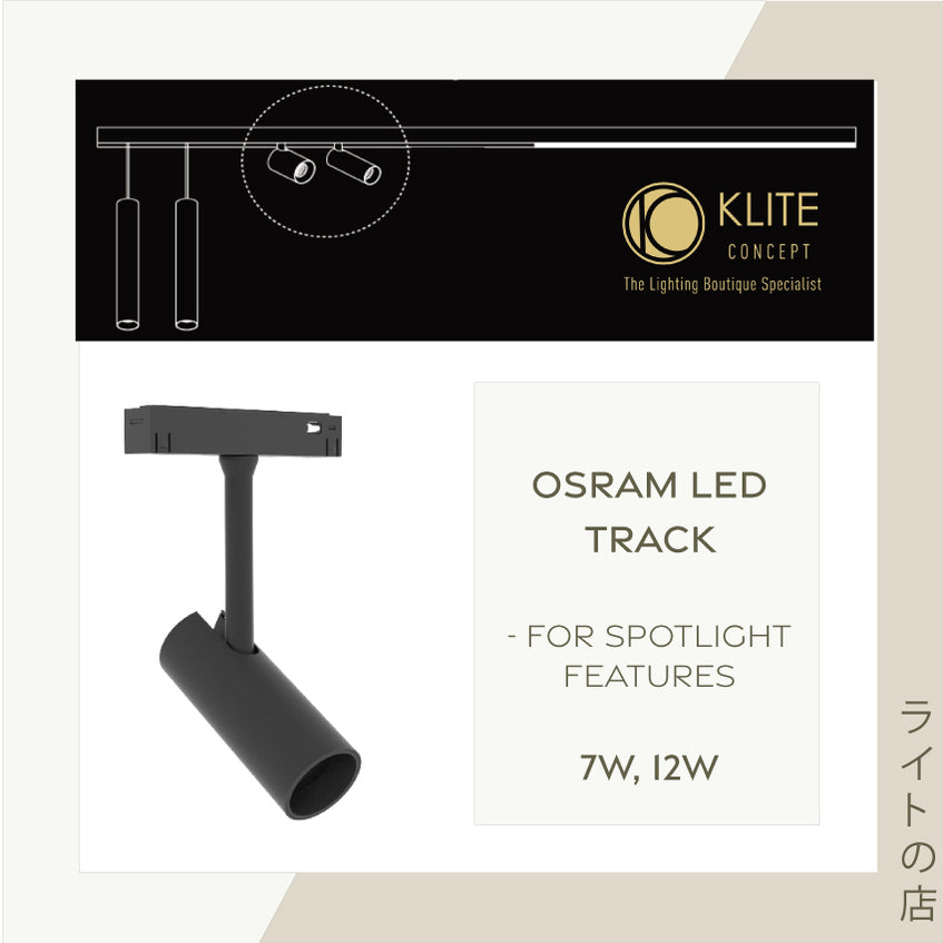 Osram Magnetic - Track Light Series — KLITE CONCEPT