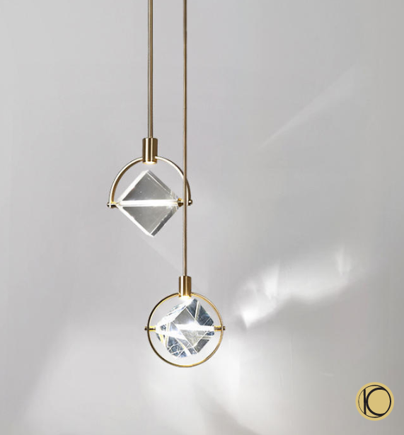 Voss - Crystal Pendant Light